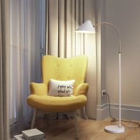 北欧落地灯后现代简约客厅钓鱼灯创意书房地灯卧室床头立式灯