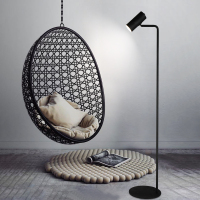 极简落地灯北欧卧室床头ins风网红美式简约酒店美式落地台灯