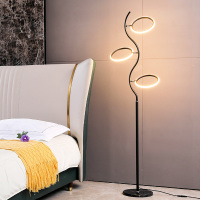 落地灯客厅北欧床头灯创意卧室书房ins风立式网红灯具