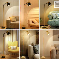 落地灯极简北欧ins风少女遥控网红卧室床头客厅沙发立式台灯