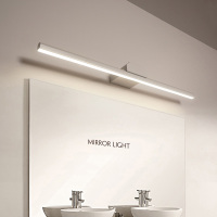 镜前灯卫生间现代简约北欧镜柜专用梳妆灯免打孔浴室化妆镜灯