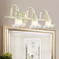 欧式浴室灯卫生间化妆镜前约美式梳妆台镜柜灯浴室柜灯具