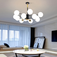 北欧灯具风格客厅吊灯卧室餐厅泡泡灯魔豆服装店吊灯