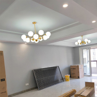 北欧风格吊灯套餐全铜客厅灯现代简约卧室餐厅灯魔豆网红灯饰