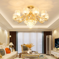 2020年新款水晶灯奢华大气客厅吊灯现代简约欧式餐厅套餐灯具