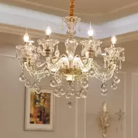 欧式水晶吊灯新款客厅灯餐厅灯卧室灯美式家用灯