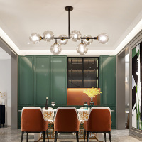 餐厅灯吊灯北欧简约大气家用长形餐桌灯2019新款创意网红吧台吊灯