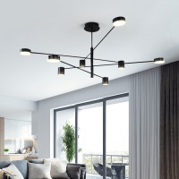 北欧灯具客厅现代简约吊灯创意个性大气家用卧室餐厅网红灯饰