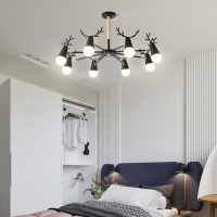 儿童房卧室北欧客厅少女孩创意现代简约灯饰ins网红温馨浪漫吊灯