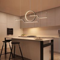 北欧ins餐厅吊灯 现代简约网红家用楼梯创意个性客厅卧室灯具