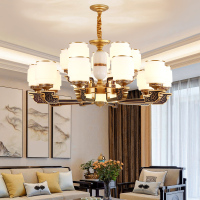 新中式吊灯客厅灯中国风现代简约卧室灯具中式小大气餐厅灯饰