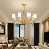 欧式客厅吊灯水晶灯高档奢华卧室灯现代简约大气餐厅美式吊灯