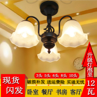 餐厅欧式吊灯客厅北欧灯具创意个性灯美式吸顶卧室小吊灯