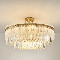 吊灯客厅水晶灯别墅大吊灯现代简约大气吊灯餐厅卧室新款网红