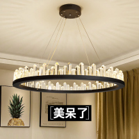 水晶吊灯后现代北欧设计师简约客厅灯卧室灯餐厅全屋灯具套餐