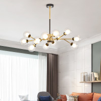 北欧客厅吊灯魔豆灯现代简约北欧风灯具2020年新款客厅灯大灯