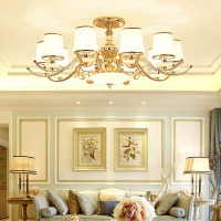 欧式客厅吊灯现代简约大气家用大厅餐厅卧室吸顶客厅灯具灯饰
