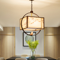 现代新中式吊灯中国风仿古客厅约创意餐厅书房卧室吧台吊灯具