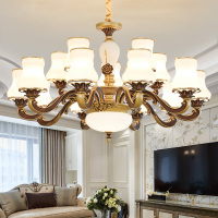 欧式吊灯客厅灯奢华大气卧室餐厅灯吸吊两用吊灯
