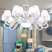 2019年新款欧式客厅灯奢华大气家用餐厅吊灯卧室吸顶灯具