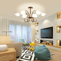 吊灯客厅大灯北欧风大气卧室灯饰网红家用2020年新款