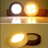 装饰拍拍盒模型小夜灯顶灯衣柜灯衣橱柜小圆灯贴展示吸顶射灯