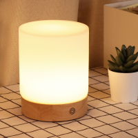 无线充电式触摸小夜灯小台灯充电灯插电学生书桌usb护眼灯灯