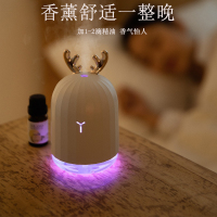精油香薰湿器插电式女生宿舍少女卧室床头伴睡节能小夜灯