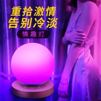 灯登调情灯卧室情趣氛围灯夫妻灯房事灯浪漫紫色灯光房间情调
