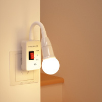 智能声控小夜灯家用插座式楼道过道厕所灯卧室起夜光控感应灯