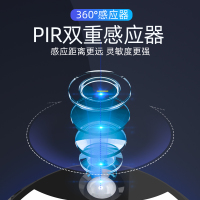 太阳能户外灯天黑自动亮农村超亮遥控感应壁灯家用防水路灯庭院灯