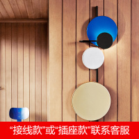 北欧风格客厅装饰壁灯设计师酒店过道卧室床头灯创意艺术星球壁灯