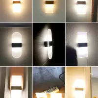 壁灯床头灯墙壁卧室创意走廊日式北欧客厅楼梯过道灯