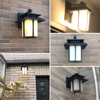 户外防水庭院壁灯新中式简约外墙露台阳台室外简约别墅门口壁灯