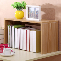 书架桌上简易收纳架子办公桌面置物架学生宿舍小书架组合书柜家用