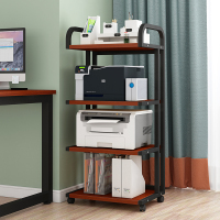 创意落地可移动打印机架办公桌复印机置物架电脑主机架冰箱置物架