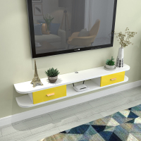 壁挂式电视柜挂墙创意客厅卧室简易路由器机顶盒架现代简约置物架