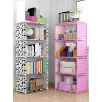 放书包的置物架 家用学生厨房书架落地小小型窄户里儿童阳台蔬