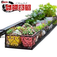 窗外置物架筐 室外阳台吊框储物挂框储物柜花架花盆挂架露台栏杆