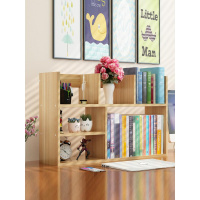 简易书架桌面置物架儿童多层桌上学生用办公室书桌收纳省空间书柜