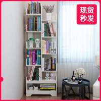 简易书架置物架落地儿童学生简约小型书柜子家用经济型收纳省空间