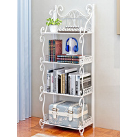 置物架落地多层卧室铁艺简易书架卫生间浴室房间床头收纳墙角架子