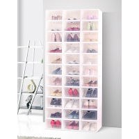鞋架简易多层家用防尘组装经济型省空间宿舍小鞋架子收纳透明鞋柜