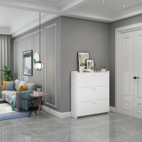 鞋柜家用口收纳神器超薄翻斗经济型省空间玄关白色简约现代鞋架