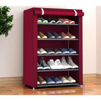 鞋柜简易鞋架防尘布艺家用口外省空间鞋子收纳神器特价多层宿舍