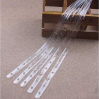 嘉卉 专用杆套装挂衣链链接展示裤子衣服挂带服装店衣架连接条黑色扁条