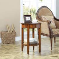 嘉卉 美式小圆几简约角几客厅边几沙发边柜茶几迷你小圆桌床头边桌 邮