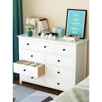 嘉卉 储物柜收纳柜五斗橱抽屉柜子特价北欧清仓简约现代卧室五斗柜实木