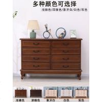 嘉卉 实木卧室电视柜现代简约小户型房间电视机柜客厅斗柜储物柜高款