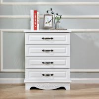 嘉卉 欧式五斗柜收纳柜简约现代卧室客厅储物柜经济型大容量五斗橱特价